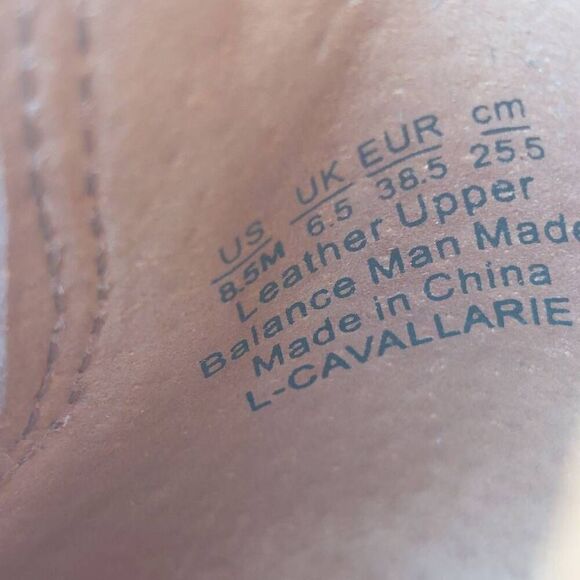 Franco Sarto Western Leather Ankle Booties | Pointed Toe Block Heel | Size 8.5 | - Picture 9 of 10